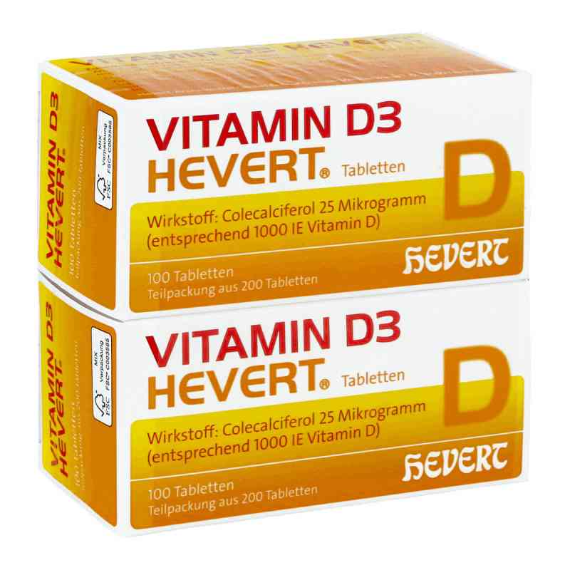 Vitamin D3 Hevert Tabletten 1.000 I.E. 200 stk von Hevert-Arzneimittel GmbH & Co. K PZN 09887387