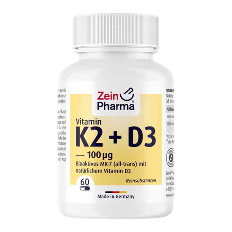 Vitamin K2 Menaq7 Kapseln 60 stk von Zein Pharma - Germany GmbH PZN 10198256