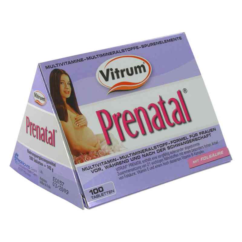 Vitrum Prenatal Tabletten 100 stk von Pronovis GmbH PZN 02820150