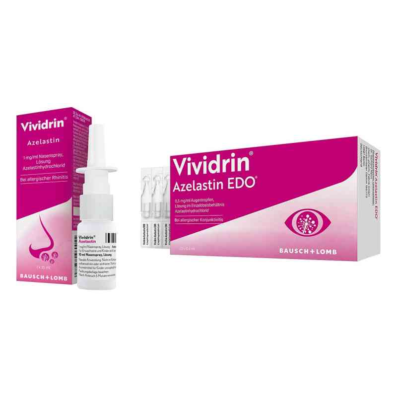 Vividrin Azelastin Nasenspray 1 mg/ml + Augentropfen 0.5 mg/ml 1 Pck von Dr. Gerhard Mann Chem.-pharm.Fabrik GmbH PZN 08104745
