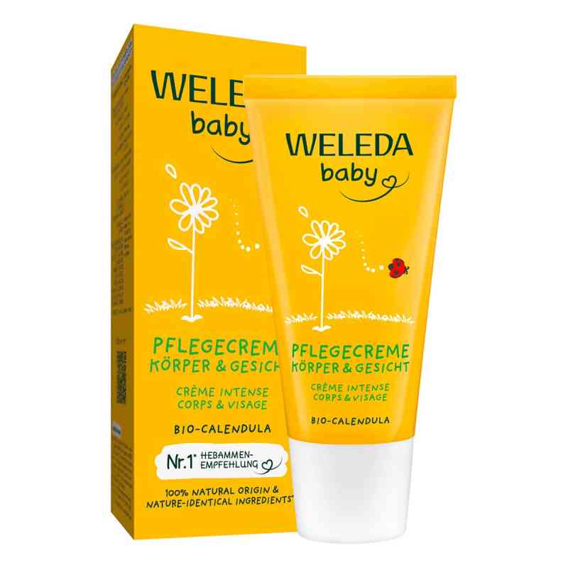 Weleda Baby Pflegecreme Calendula Körper & Gesicht 30 ml von WELEDA AG PZN 16019734