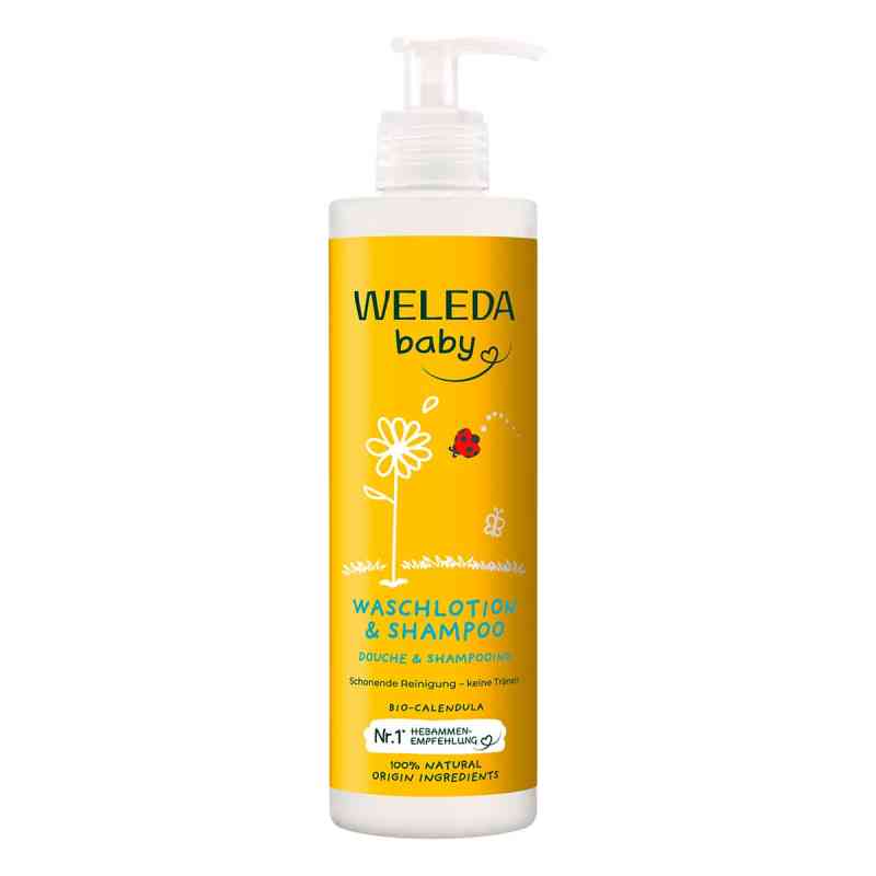 Weleda Calendula Waschlotion & Shampoo 400 ml von WELEDA AG PZN 19469627