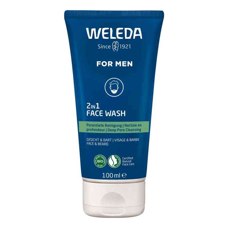 Weleda For Men 2in1 Face Wash 100 ml von WELEDA AG PZN 18799676
