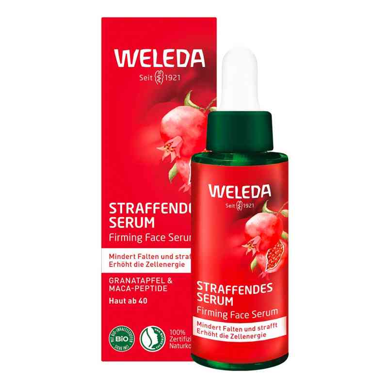 Weleda Straffendes Serum Granatapfel & Maca-Peptide 30 ml von WELEDA AG PZN 18075346