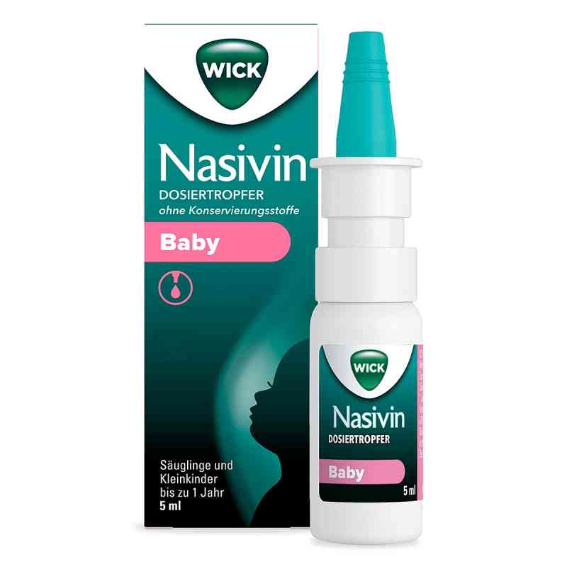 Wick Nasivin Dosiertropfer o.K. für Babys 5 ml von WICK Pharma - Zweigniederlassung der Procter & Gam PZN 19524059