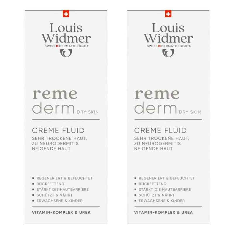 Widmer Remederm Creme Fluide Leicht Parfümiert 2x200 ml von LOUIS WIDMER GmbH PZN 08104877
