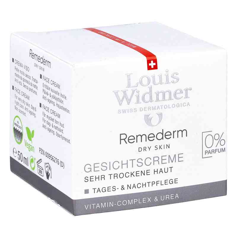 Widmer Remederm Gesichtscreme unparfümiert 50 ml von LOUIS WIDMER GmbH PZN 00956276