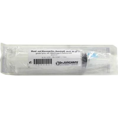 Wund Und Blasenspritze 50 ml steril gerade Spitze 1 stk von Dr. Junghans Medical GmbH PZN 05553821