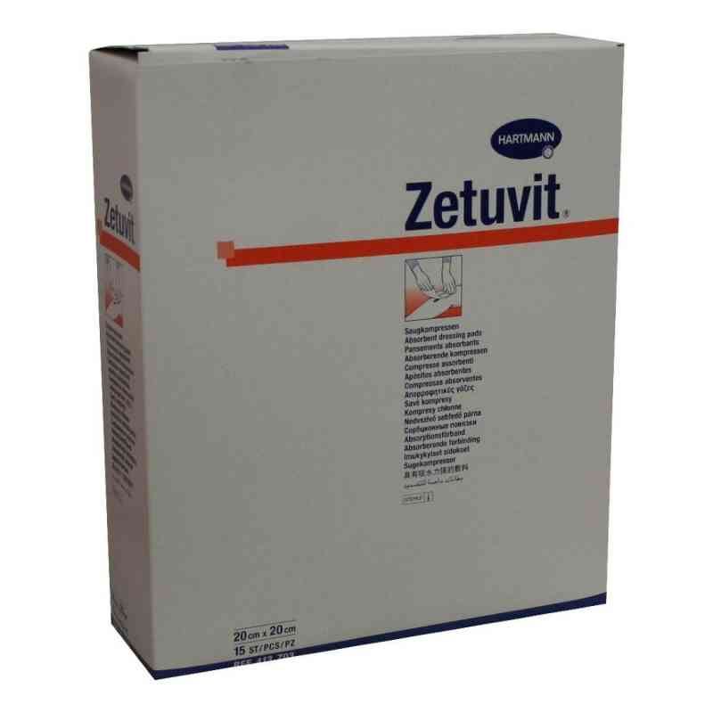 Zetuvit Saugkompressen steril 20x20 cm 15 stk von PAUL HARTMANN AG PZN 02724363