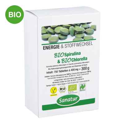 Biospirulina & Biochlorella 2 in 1 Tabletten