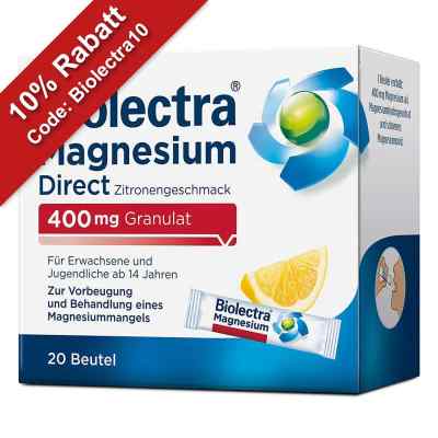 Biolectra Magnesium 400 mg Ultra Direct Zitrone