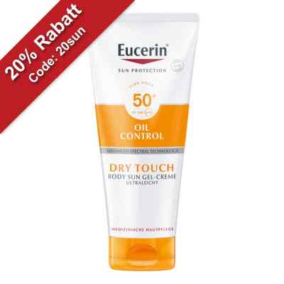 Eucerin Sun Gel-Creme Oil Control Body LSF 50+ 200 ml von Beiersdorf AG Eucerin PZN 16015570