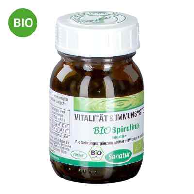 Biospirulina Mikroalgen Naturland Tabletten 100 stk von Sanatur GmbH PZN 16045594