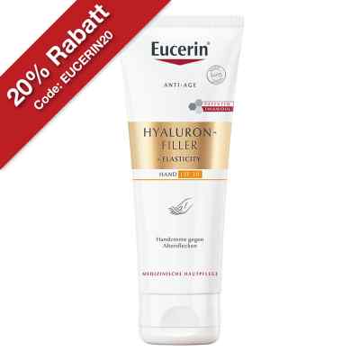 Eucerin HYALURON-FILLER+ELASTICITY Handcreme gegen Altersflecken
