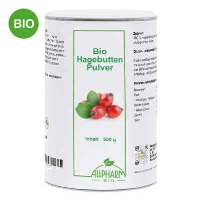 Bio Hagebutten Pulver Allpharm