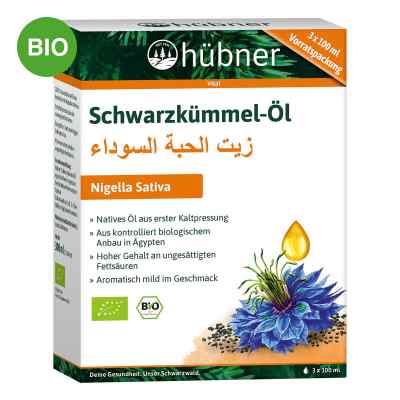Hübner Schwarzkümmel-Öl Bio De-öko-003