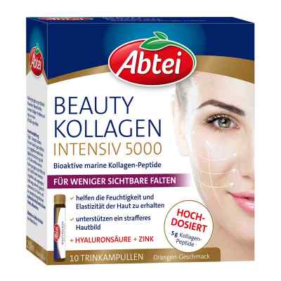 Abtei Beauty Kollagen Intensiv 5000 Trinkampullen 10X25 ml von Omega Pharma Deutschland GmbH PZN 16363041