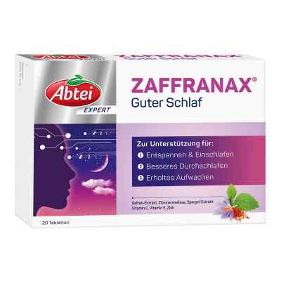 Abtei Expert Zaffranax Guter Schlaf Tabletten 20 stk von Perrigo Deutschland GmbH PZN 16356288