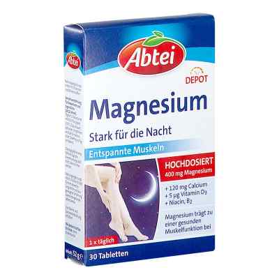 Abtei Magnesium Stark Für Die Nacht Depot Tabletten 30 stk von Omega Pharma Deutschland GmbH PZN 17908471