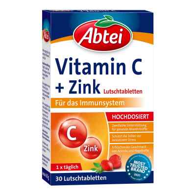 Abtei Vitamin C plus Zink Lutschtabletten 30 stk von Perrigo Deutschland GmbH PZN 03550712