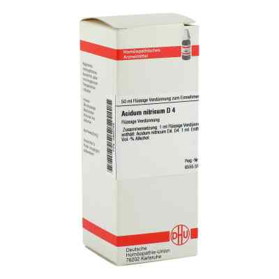 Acidum Nitricum D4 Dilution 50 ml von DHU-Arzneimittel GmbH & Co. KG PZN 02800756