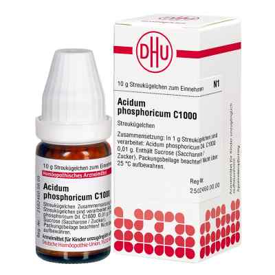 Acidum Phosphoricum C1000 Globuli 10 g von DHU-Arzneimittel GmbH & Co. KG PZN 04201126