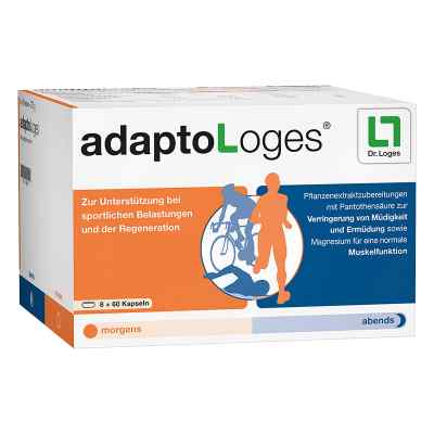 Adapto Loges Kapseln 480 stk von Dr. Loges + Co. GmbH PZN 11865921
