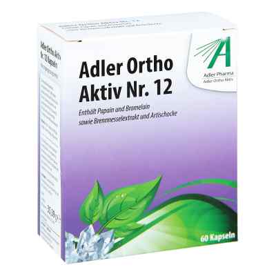 Adler Ortho Aktiv Kapseln Nummer 12 60 stk von Adler Pharma Produktion und Vert PZN 06121696
