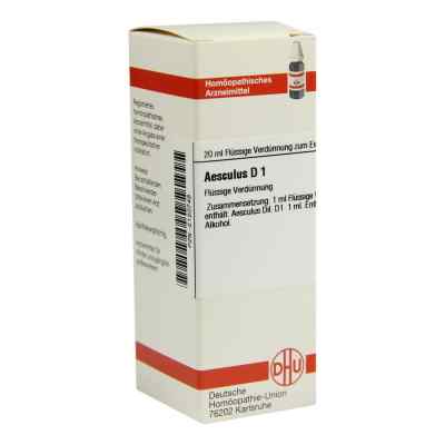 Aesculus D1 Dilution 20 ml von DHU-Arzneimittel GmbH & Co. KG PZN 02120748