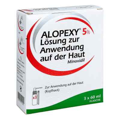 ALOPEXY 5% Lösung 3X60 ml von PIERRE FABRE DERMO KOSMETIK GmbH PZN 09374110