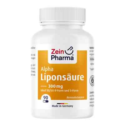 Alpha Liponsäure 300 mg Kapseln 90 stk von ZeinPharma Germany GmbH PZN 09304799