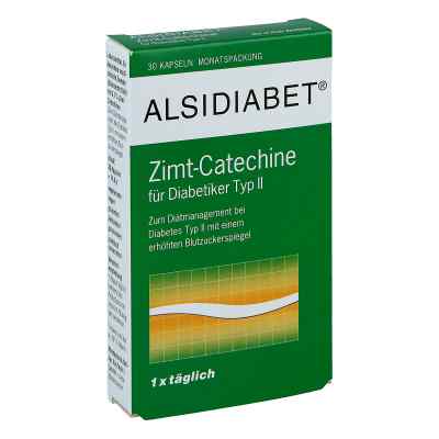 Alsidiabet Zimt Catechine für Diabetiker Typ II 30 stk von Alsitan GmbH PZN 03896675