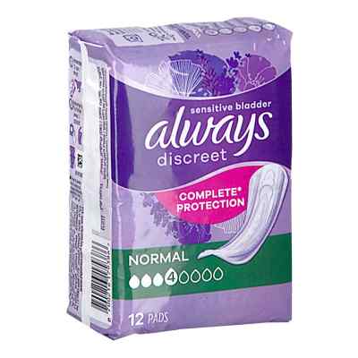 Always discreet Inkontinenz Binden normal 12 stk von Halajot Einkaufs OHG PZN 11642776