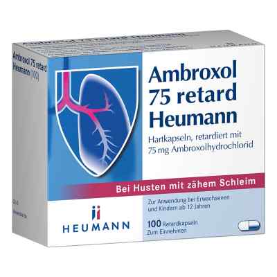 Ambroxol 75 retard Heumann 100 stk von HEUMANN PHARMA GmbH & Co. Generi PZN 03882176