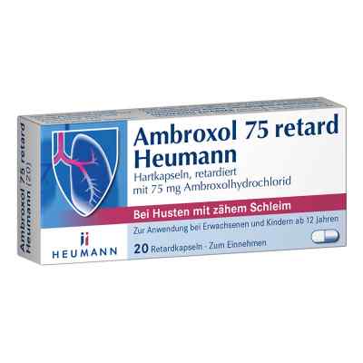 Ambroxol 75 retard Heumann 20 stk von HEUMANN PHARMA GmbH & Co. Generi PZN 03882147
