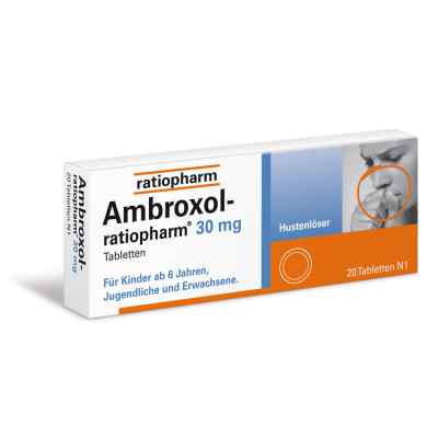 Ambroxol ratiopharm 30mg Hustenlöser 20 stk von ratiopharm GmbH PZN 00680816
