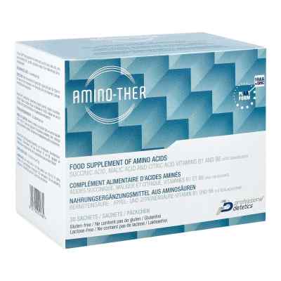 Amino-Ther Pulver mit essenziellen Aminosäuren (EAA) plus Vitami 30X5.9 g von Professional Dietetics S.p.A. PZN 18030728