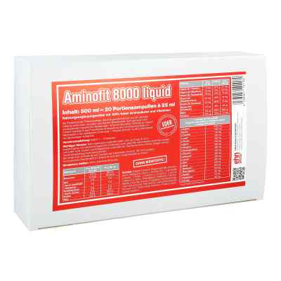 Aminofit 8000 Liquid Ampullen 20 stk von EDER Health Nutrition PZN 07151179