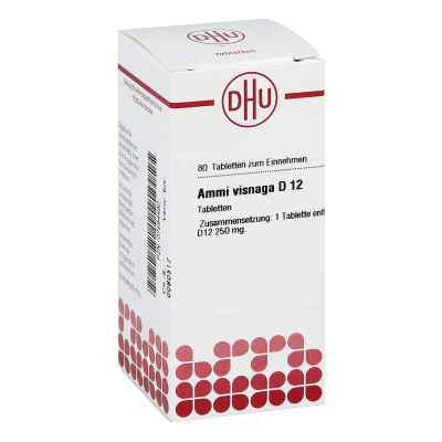 Ammi Visnaga D12 Tabletten 80 stk von DHU-Arzneimittel GmbH & Co. KG PZN 07594480