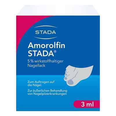 Amorolfin STADA 5% wirkstoffhaltiger Nagellack bei Nagelpilz 3 ml von STADA Consumer Health Deutschlan PZN 09098182