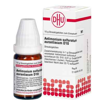 Antimonium Sulf. Aurant. D10 Globuli 10 g von DHU-Arzneimittel GmbH & Co. KG PZN 01757225