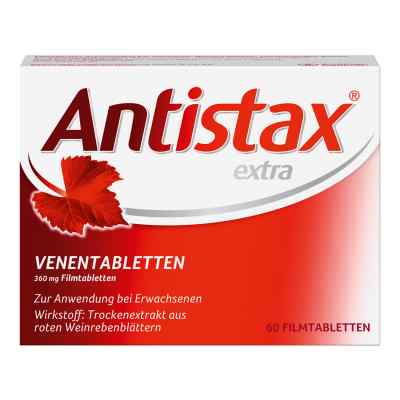 Antistax extra Venentabletten bei Venenleiden 60 stk von STADA Consumer Health Deutschlan PZN 00002335