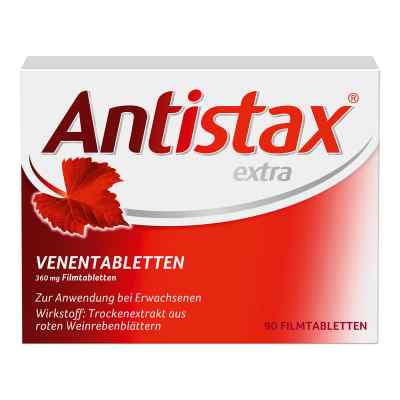 Antistax extra Venentabletten bei Venenschwäche 90 stk von  PZN 05954715