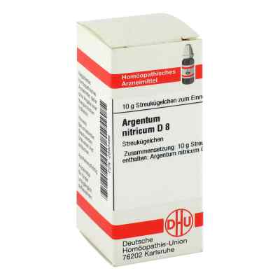 Argentum Nitricum D8 Globuli 10 g von DHU-Arzneimittel GmbH & Co. KG PZN 02893485