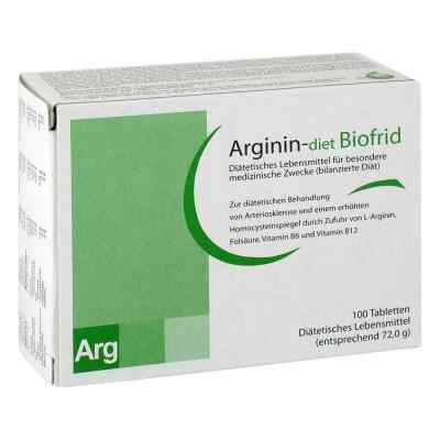 Arginin-diet Biofrid Tabletten 100 stk von Biofrid GmbH & Co. KG PZN 00877884
