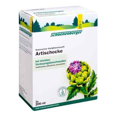 Artischockensaft Schoenenberger 3X200 ml von SALUS Pharma GmbH PZN 00692044