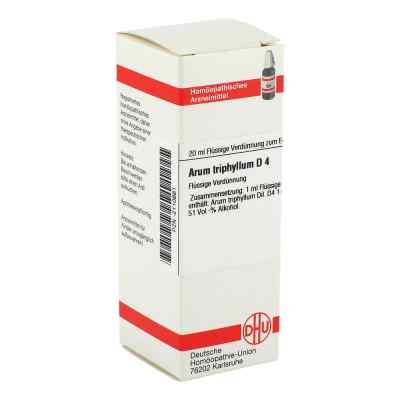 Arum Triphyllum D4 Dilution 20 ml von DHU-Arzneimittel GmbH & Co. KG PZN 02110661