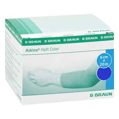 Askina Haftbinde Color 6cmx20m blau