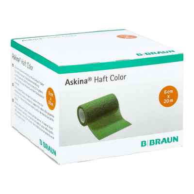 Askina Haftbinde Color 6cmx20m grün