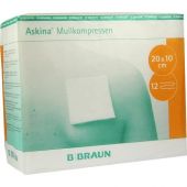 Askina Mullkompressen 10x20 cm 12fach unsteril